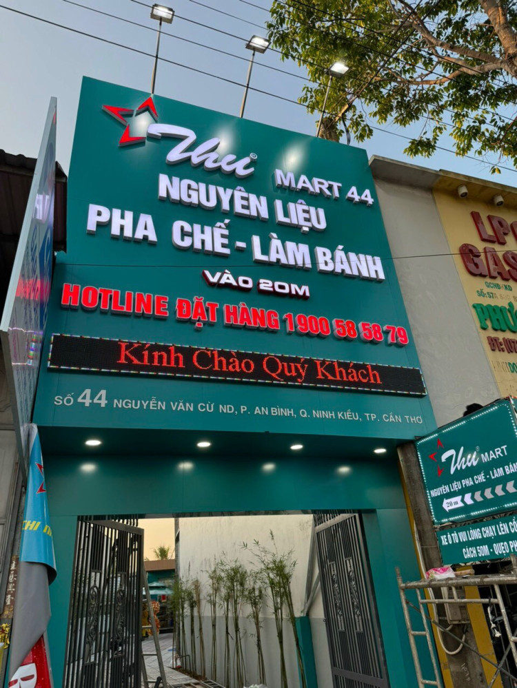 ✅ Công trình: Siêu thị Thu Mart 44, Tổng kho, Văn phòng